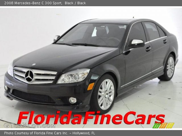 2008 Mercedes-Benz C 300 Sport in Black