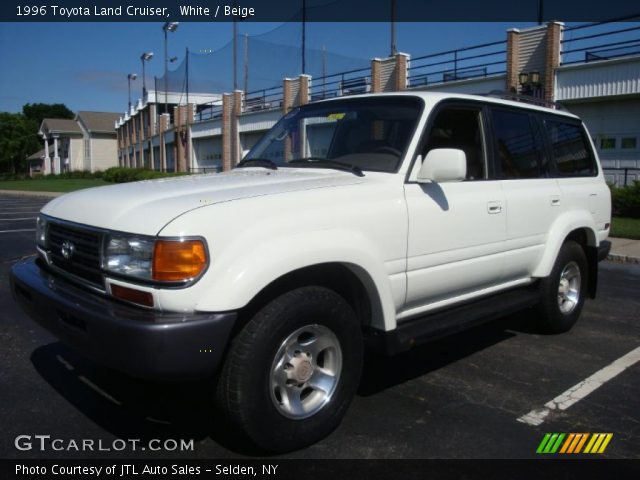 1996 Toyota Land Cruiser  in White