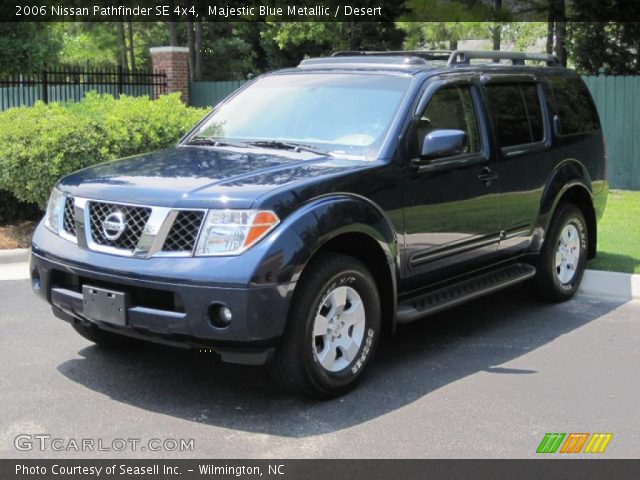 2006 Nissan Pathfinder SE 4x4 in Majestic Blue Metallic