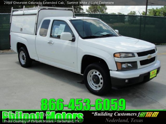 2009 Chevrolet Colorado Extended Cab in Summit White