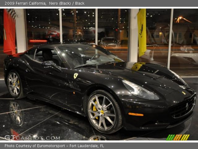 2009 Ferrari California  in Nero (Black)