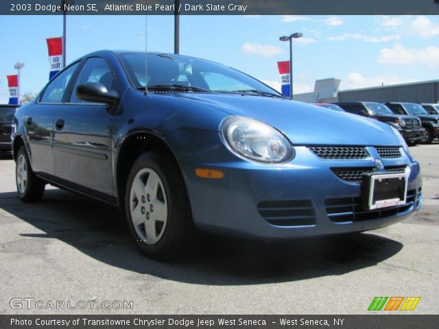 2003 Dodge Neon SE in Atlantic Blue Pearl