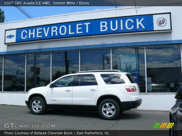 2007 GMC Acadia SLE AWD in Summit White