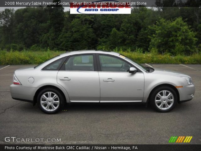 2008 Mercury Sable Premier Sedan in Silver Birch Metallic