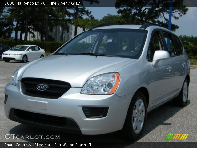 2008 Kia Rondo LX V6 in Fine Silver