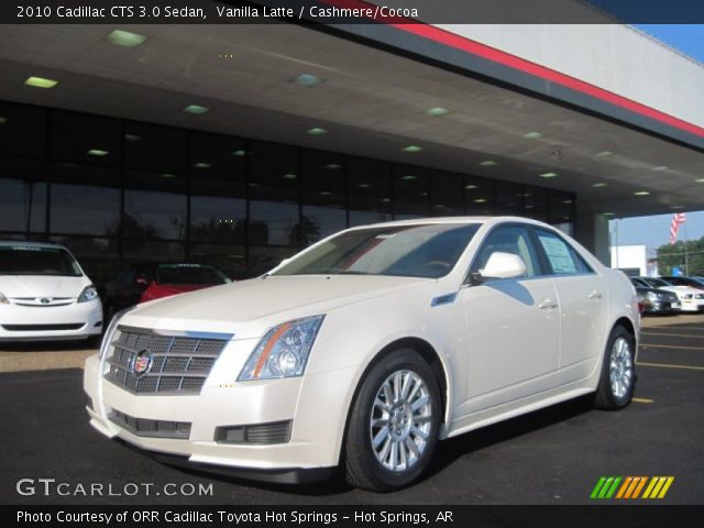 2010 Cadillac CTS 3.0 Sedan in Vanilla Latte