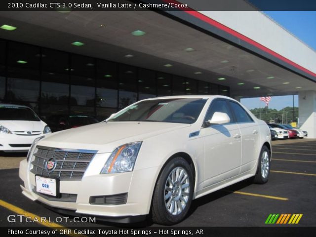 2010 Cadillac CTS 3.0 Sedan in Vanilla Latte