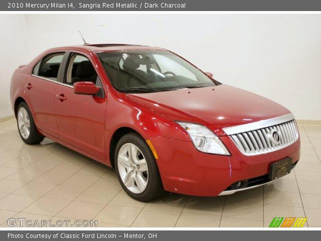 2010 Mercury Milan I4 in Sangria Red Metallic