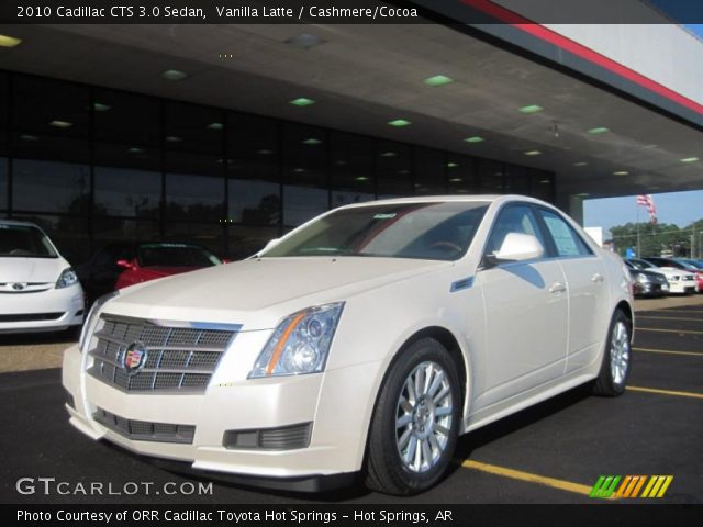 2010 Cadillac CTS 3.0 Sedan in Vanilla Latte