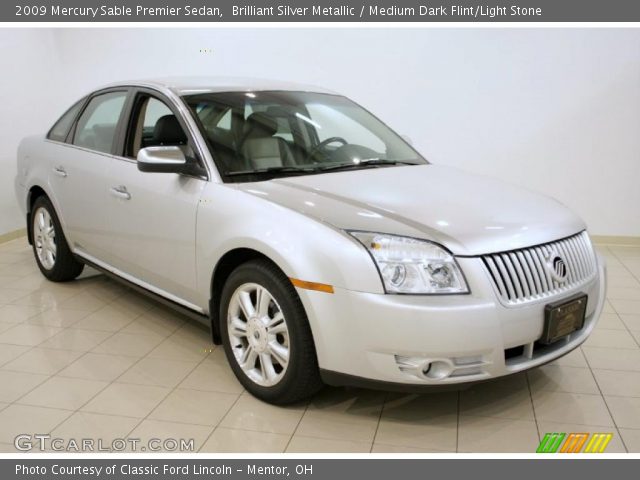 2009 Mercury Sable Premier Sedan in Brilliant Silver Metallic