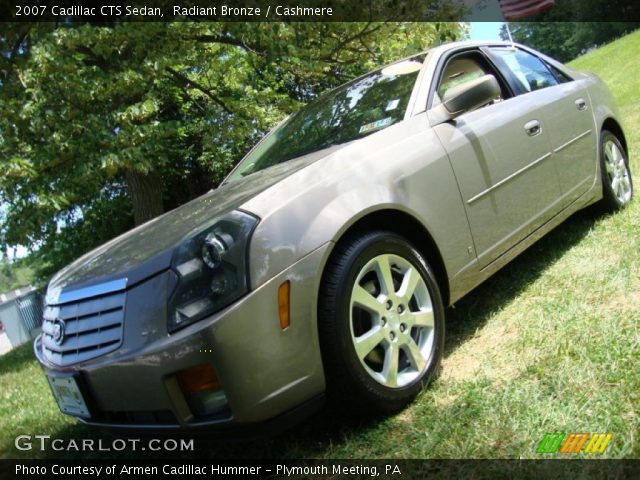 2007 Cadillac CTS Sedan in Radiant Bronze