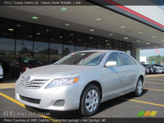 2011 Toyota Camry LE in Classic Silver Metallic