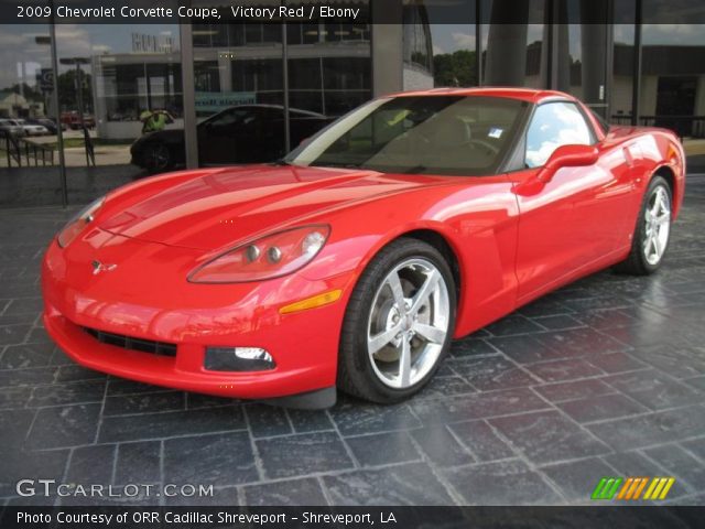 2009 Chevrolet Corvette Coupe in Victory Red