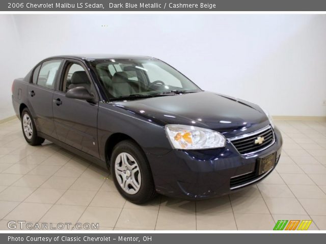 2006 Chevrolet Malibu LS Sedan in Dark Blue Metallic