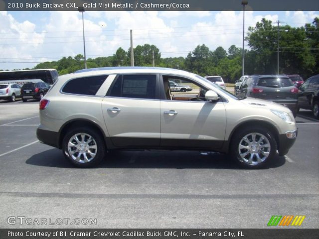 2010 Buick Enclave CXL in Gold Mist Metallic