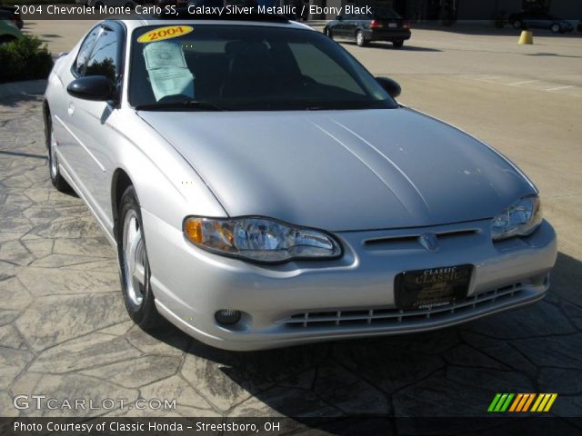 2004 Chevrolet Monte Carlo SS in Galaxy Silver Metallic