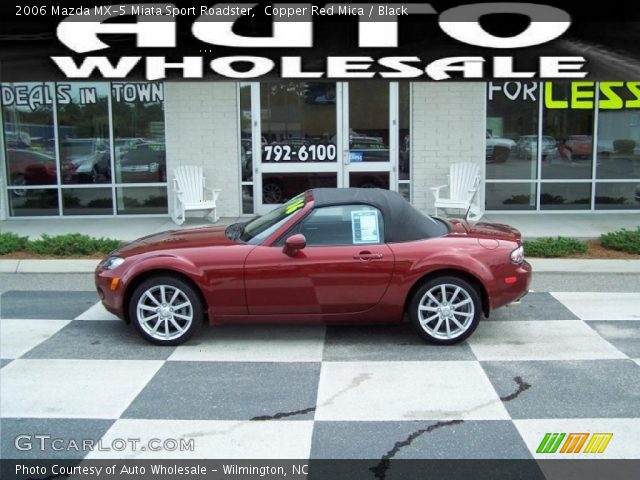 2006 Mazda MX-5 Miata Sport Roadster in Copper Red Mica