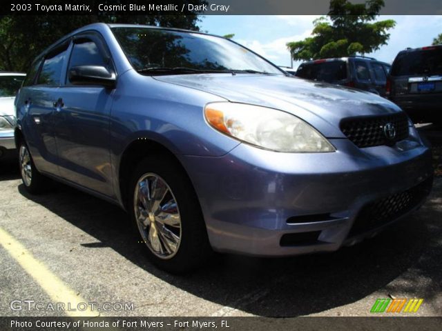 2003 Toyota Matrix  in Cosmic Blue Metallic