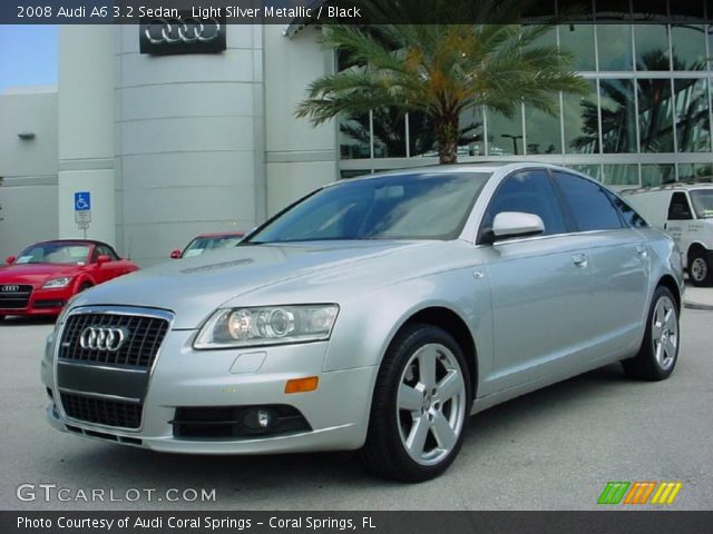 2008 Audi A6 3.2 Sedan in Light Silver Metallic