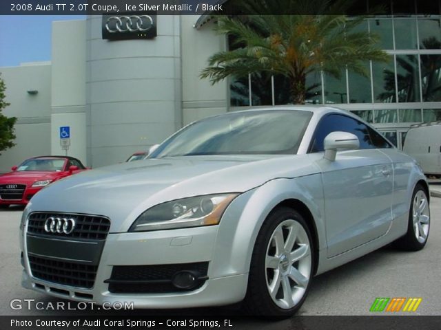 2008 Audi TT 2.0T Coupe in Ice Silver Metallic