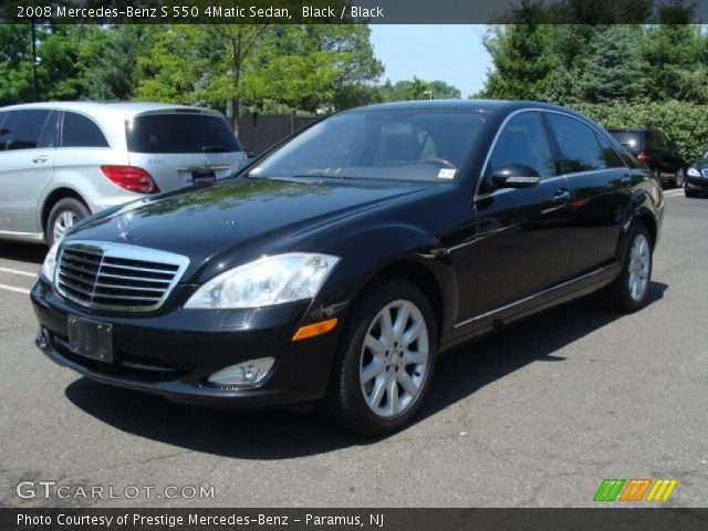 2008 Mercedes-Benz S 550 4Matic Sedan in Black