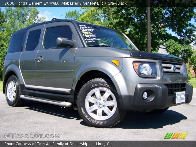 2008 Honda Element EX AWD in Alabaster Silver Metallic