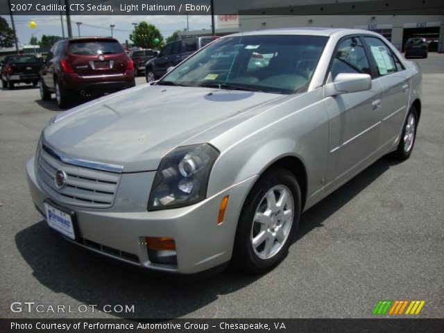 2007 Cadillac CTS Sedan in Light Platinum