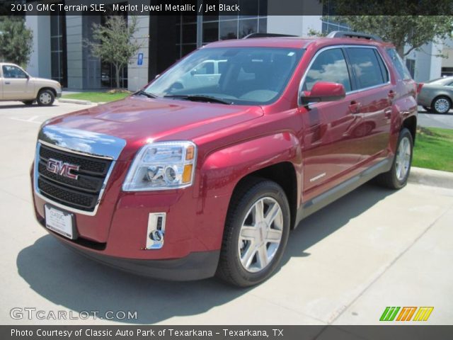 2010 GMC Terrain SLE in Merlot Jewel Metallic