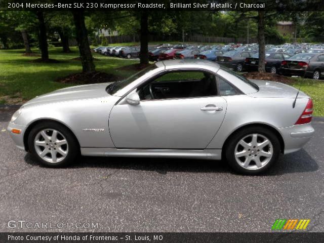 2004 Mercedes-Benz SLK 230 Kompressor Roadster in Brilliant Silver Metallic