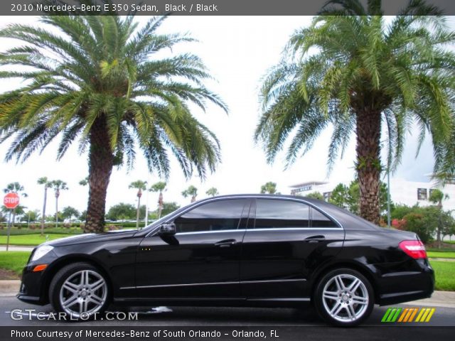 2010 Mercedes-Benz E 350 Sedan in Black