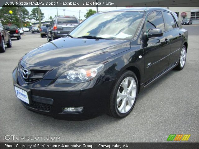 2008 Mazda MAZDA3 s Sport Hatchback in Black Mica