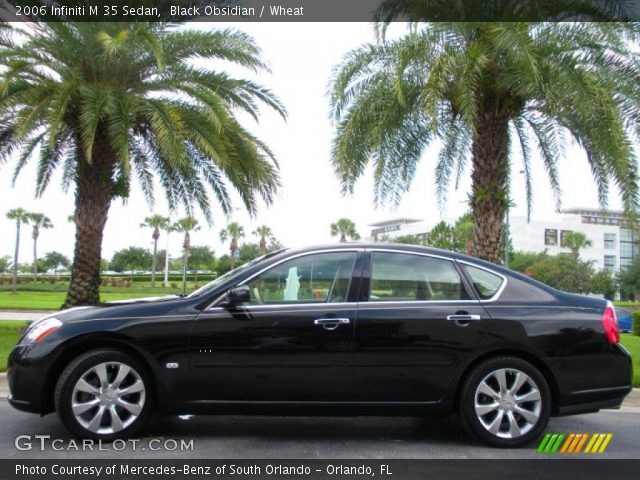 2006 Infiniti M 35 Sedan in Black Obsidian