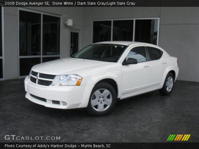 2008 Dodge Avenger SE in Stone White