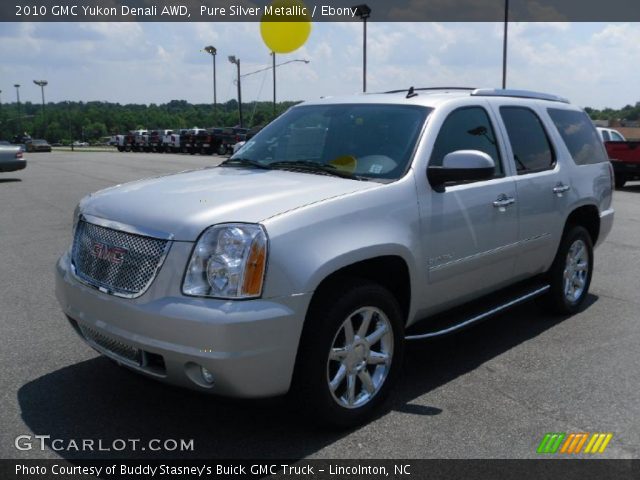 2010 GMC Yukon Denali AWD in Pure Silver Metallic