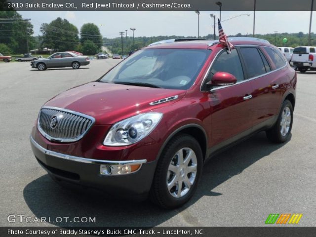 2010 Buick Enclave CXL in Red Jewel Tintcoat