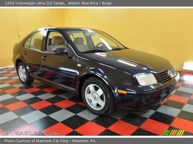 1999 Volkswagen Jetta GLS Sedan in Atlantic Blue Mica