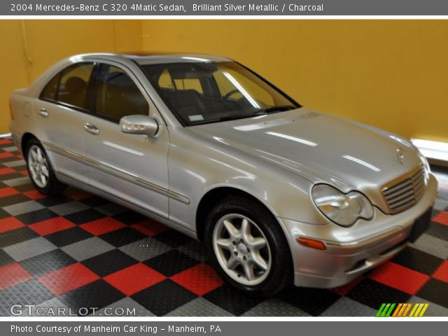 2004 Mercedes-Benz C 320 4Matic Sedan in Brilliant Silver Metallic