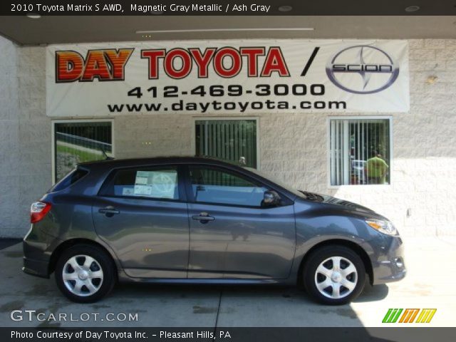 2010 Toyota Matrix S AWD in Magnetic Gray Metallic