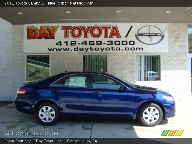 2011 Toyota Camry LE in Blue Ribbon Metallic