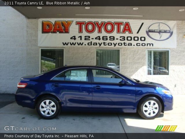 2011 Toyota Camry LE in Blue Ribbon Metallic