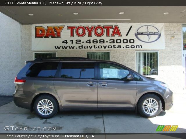 2011 Toyota Sienna XLE in Predawn Gray Mica