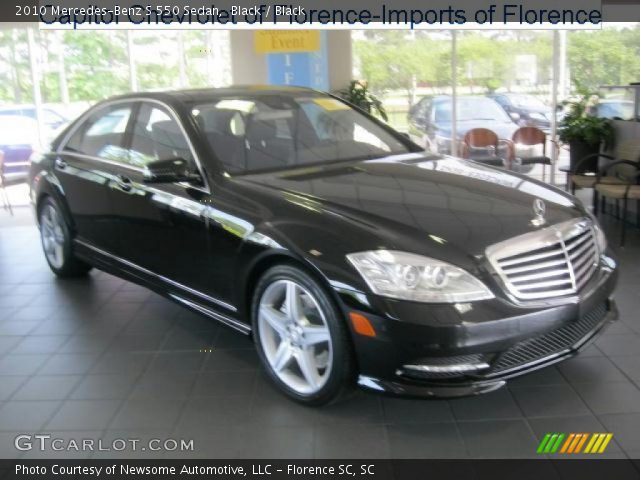 2010 Mercedes-Benz S 550 Sedan in Black