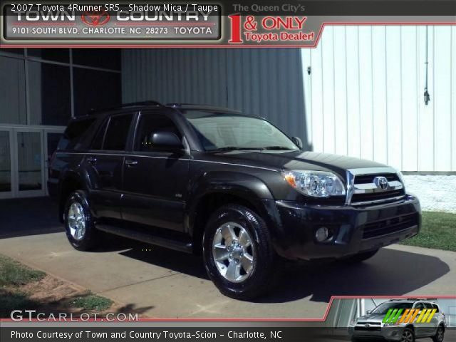 2007 Toyota 4Runner SR5 in Shadow Mica