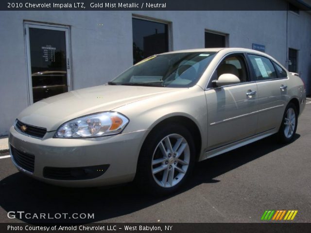 2010 Chevrolet Impala LTZ in Gold Mist Metallic