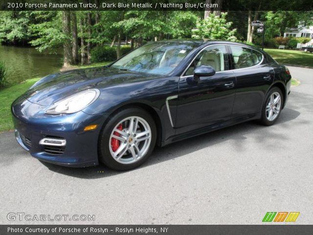 2010 Porsche Panamera Turbo in Dark Blue Metallic