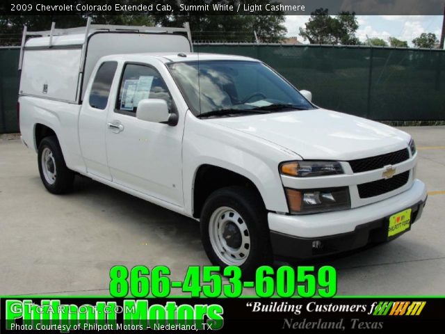 2009 Chevrolet Colorado Extended Cab in Summit White