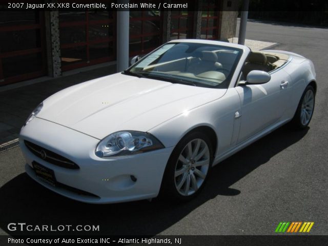 2007 Jaguar XK XK8 Convertible in Porcelain White