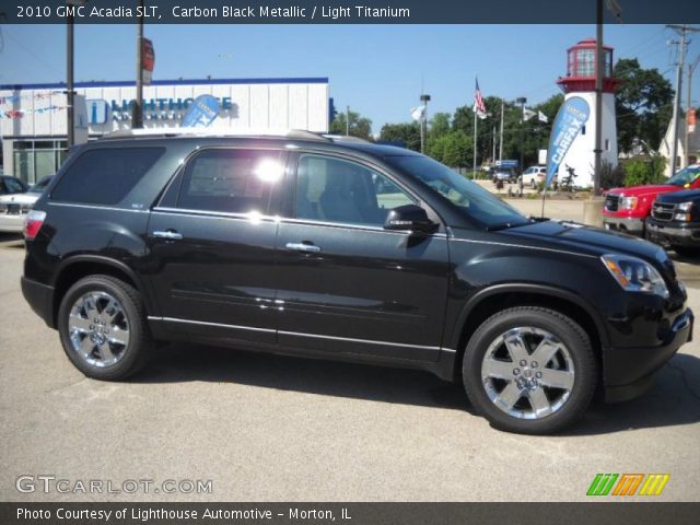 2010 GMC Acadia SLT in Carbon Black Metallic