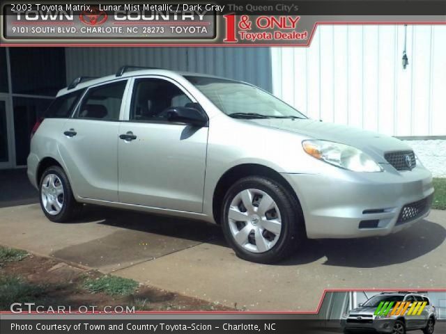 2003 Toyota Matrix  in Lunar Mist Metallic
