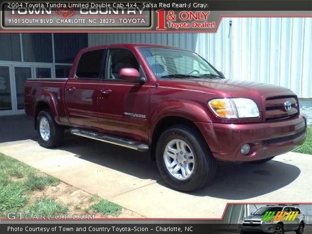 2004 Toyota Tundra Limited Double Cab 4x4 in Salsa Red Pearl